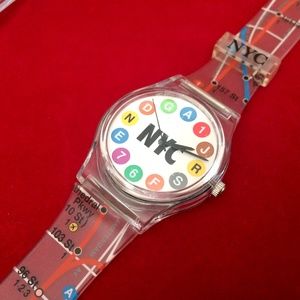 🚋 MTA Subway Line Wrist Watch NYC Transit Museum